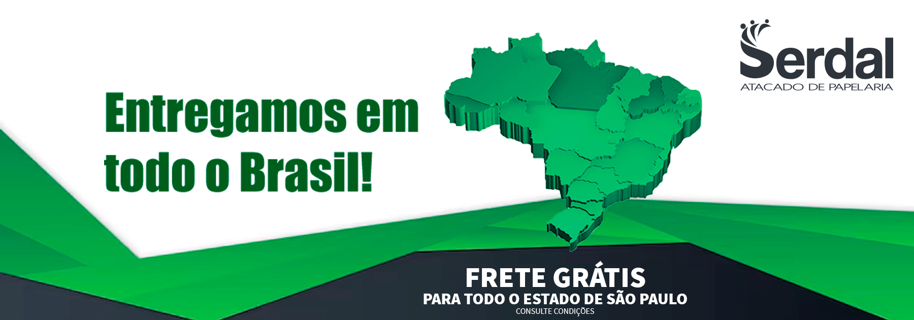 Envio para todo o Brasil