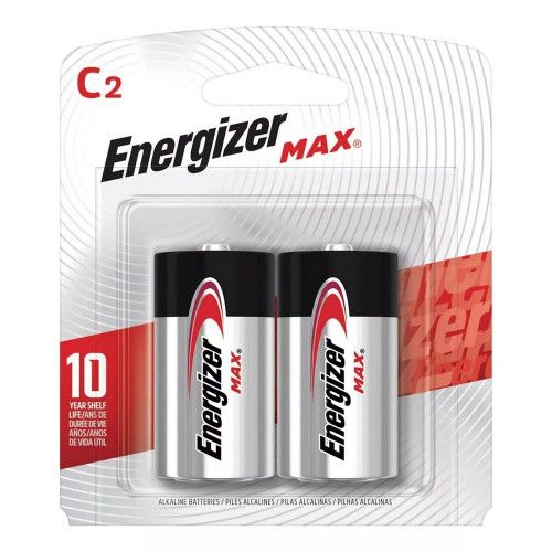 PILHA MEDIA C ALCALINA COM 2 PECAS ENERGIZER - CAIXA COM 12 BLISTERS