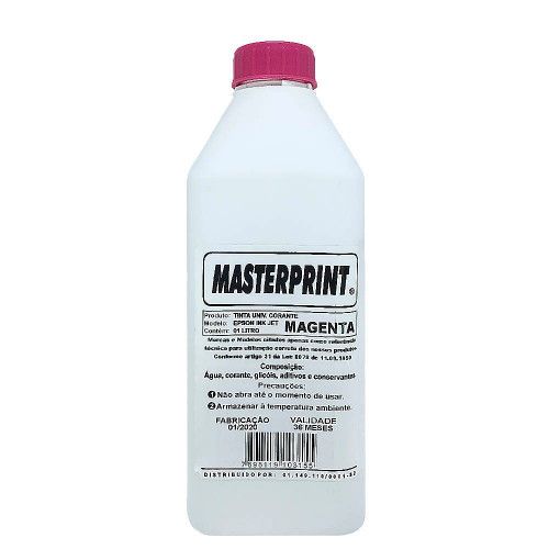 TINTA EPSON UNIVERSAL 1 LITRO MAGENTA LIGHT - 1 UNIDADE