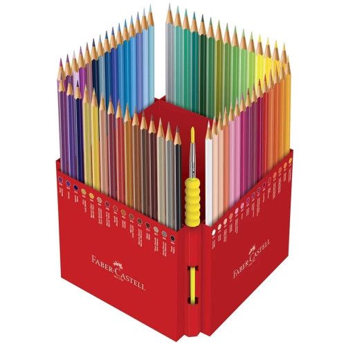 LAPIS 60 CORES AQUARELA FABER-CASTELL - REF. 120260G - CAIXA COM 3 UNIDADES