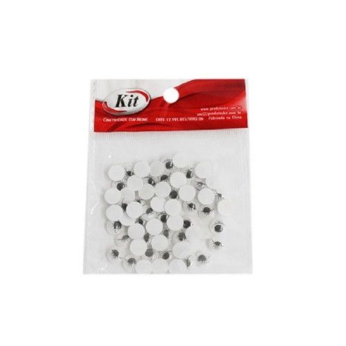 OLHINHOS 15MM ARTICULADOS COM CILIOS KIT - REF. CE-15/529706 - PACOTE COM 50 UNIDADES
