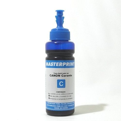 TINTA CANON UNIVERSAL 100 ML CORANTE CIANO - REF. R-CP100C - 1 UNIDADE
