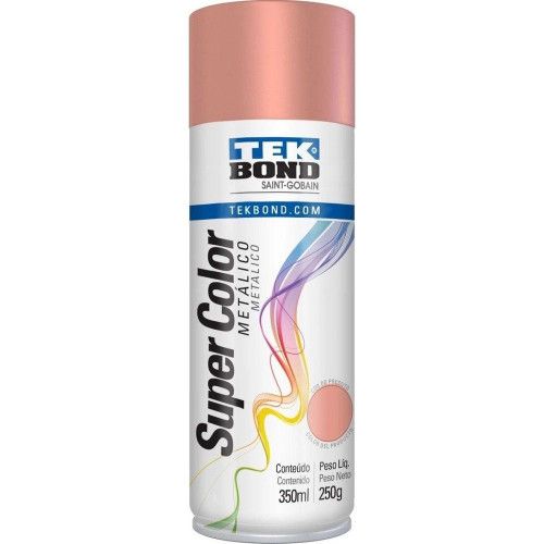 TINTA SPRAY METALICO ROSE GOLD 350ML 250G - REF. 23411006900 - 1 UNIDADE