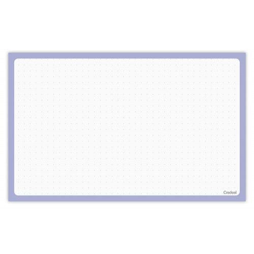 FICHA PONTILHADO 5X8 BORDA COLORIDA COM 50 CREDEAL - REF. 276655 - 1 UNIDADE