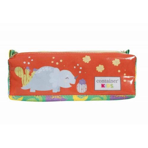 ESTOJO DUPLO SOFT DINOSSAUROS CONTAINER DERMIWIL - REF. 52221 - 1 UNIDADE