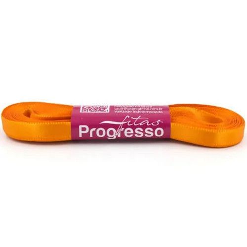 FITA DE CETIM 7MM COM 10M PROGRESSO - REF. CF001 066 - 1 UNIDADE