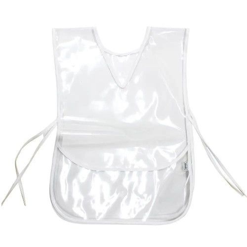 AVENTAL ESCOLAR LISO CRISTAL PEQUENO COM BOLSO GOODIE - REF. 492 - 1 UNIDADE