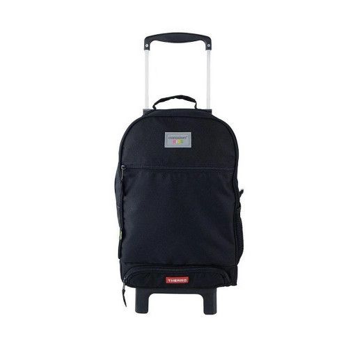MOCHILETE PRETO THERMO COM BOLSO TERMICO CONTAINER DERMIWIL - REF. 11947 - 1 UNIDADE