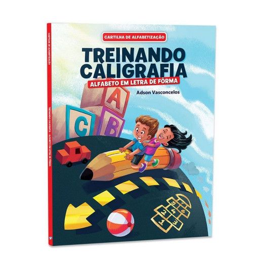 LIVRO TREINANDO CALIGRAFIA LETRA FORMA BICHO ESPERTO - REF. 4354-4 - 1 UNIDADE