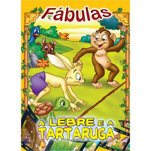 LIVRO DE HISTORIA INFANTIL FABULAS VOLUME 1 BICHO ESPERTO - REF. 5533-2 - PACOTE COM 3 UNIDADES