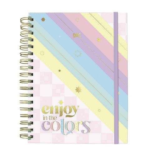 CADERNO SMART COLEGIAL COM FOLHAS E DIVISÓRIAS REPOSICIONÁVEIS DAC ENJOY – REF. 4167 – 1 UNIDADE