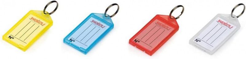 CHAVEIRO ORGANIZADOR DE CHAVES COM 100 WALEU - REF. 10180004 - 1 UNIDADE