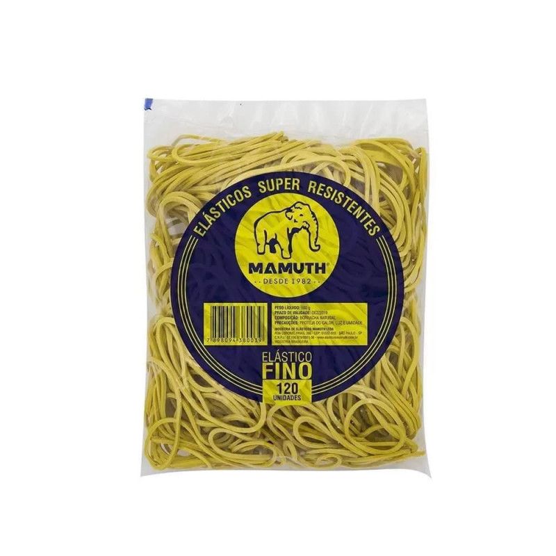 ELASTICO 100G MAMUTH - 1 UNIDADE