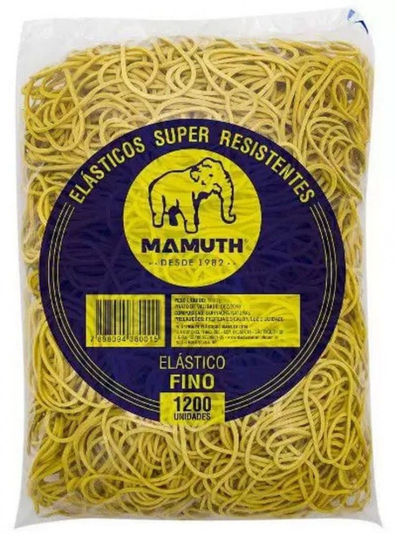 ELASTICO 1KG MAMUTH - 1 UNIDADE