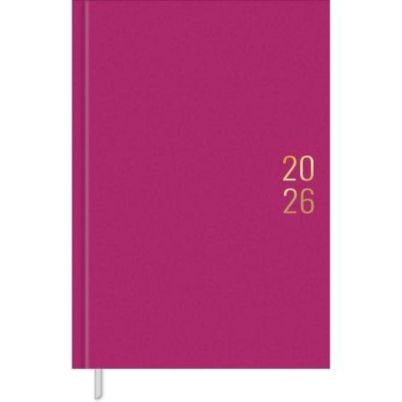 AGENDA COSTURADA NAPOLI M5 FEMININA TILIBRA 2026 - REF. 145548 - PACOTE COM 4 UNIDADES