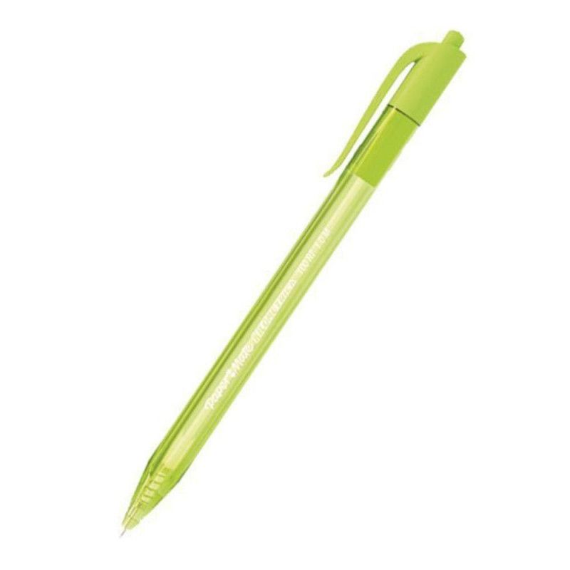CANETA ESFEROGRAFICA 1.0 KILOMETRICA 100 RT VERDE LIMA  - REF. 4841/1890100 - CAIXA COM 12 UNIDADES
