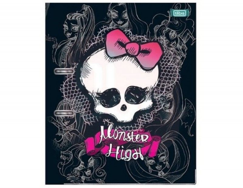 PASTA REG.AZ MONSTER HIGH TILIBRA - 1 UNIDADE