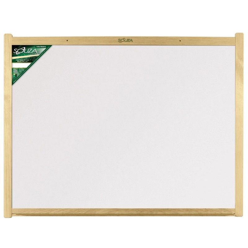 QUADRO BRANCO 100X80 6110 SOUZA - REF. 6110 - 1 UNIDADE