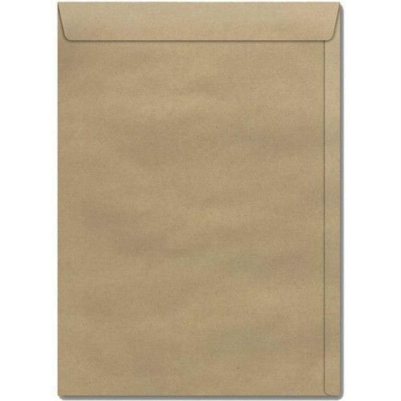 ENVELOPE SACO 47KN 370X470MM KRAFT NATURAL - REF. 47KN - CAIXA COM 100 UNIDADES