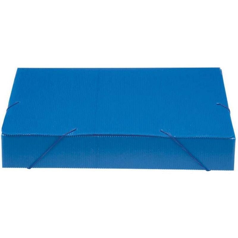 PASTA POLIONDA 55MM AZUL POLIBRAS - REF. 20409 - PACOTE COM 10 UNIDADES
