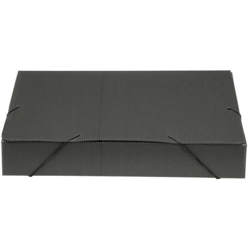PASTA POLIONDA 55MM CINZA POLIBRAS - REF. 20405 - PACOTE COM 10 UNIDADES