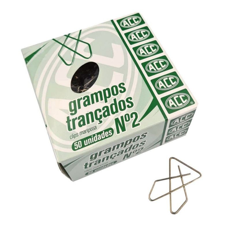 GRAMPO TRANCADO N 2 COM 50 ACC - 1 UNIDADE