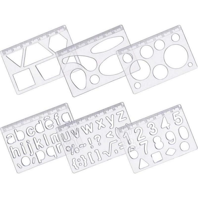 CONJUNTO DESENHO 6 PECAS MINI WALEU - 1 UNIDADE