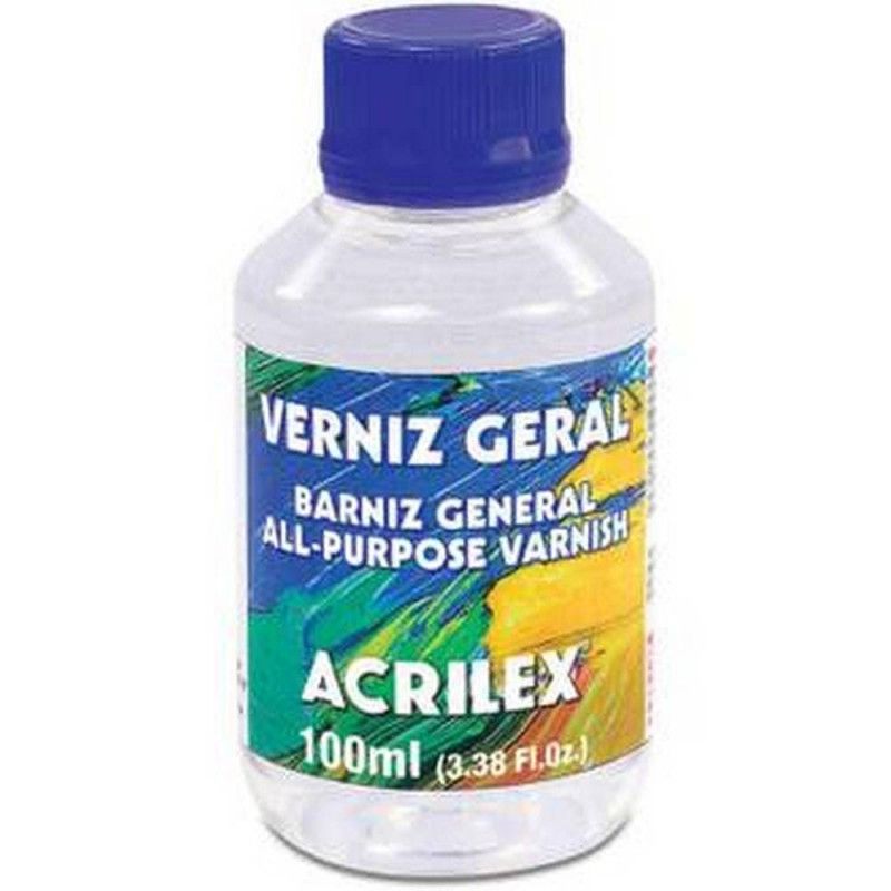 VERNIZ GERAL 100ML ACRILEX - REF. 16010 - PACOTE COM 6 UNIDADES