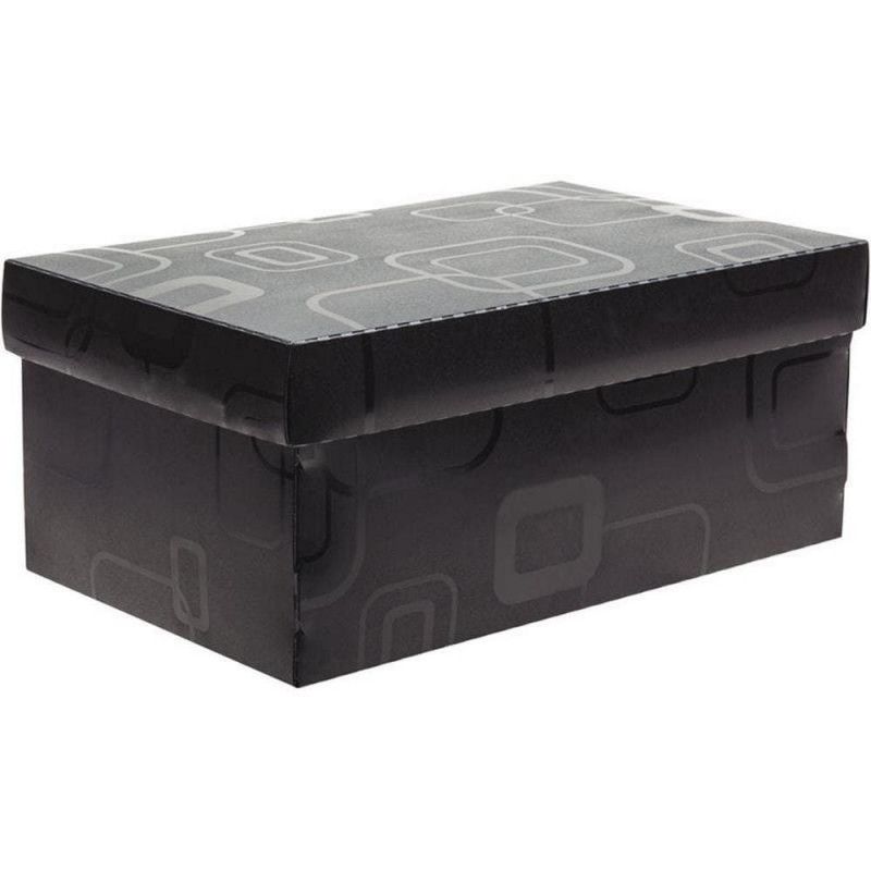 CAIXA ORGANIZADORA MINI SAPATO PRETO DELLO - REF. 2169.P - 1 UNIDADE
