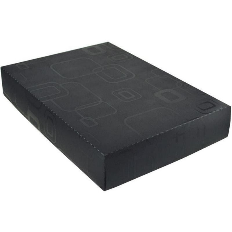CAIXA ORGANIZADORA CAMISA PRETO  DELLO - REF. 2174.P - 1 UNIDADE