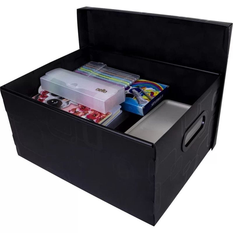 CAIXA ORGANIZADORA G PRETO DELLO - REF. 2172.P - 1 UNIDADE