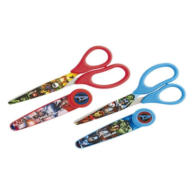 TESOURA ESCOLAR AVENGERS MOLIN - REF. 22279 - 1 UNIDADE