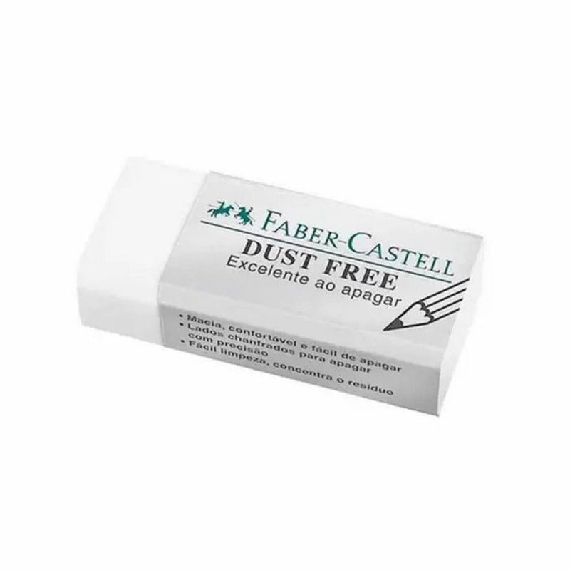 BORRACHA DUST FREE PEQUENA FABER - REF. 187137 - CAIXA COM 30 UNIDADES