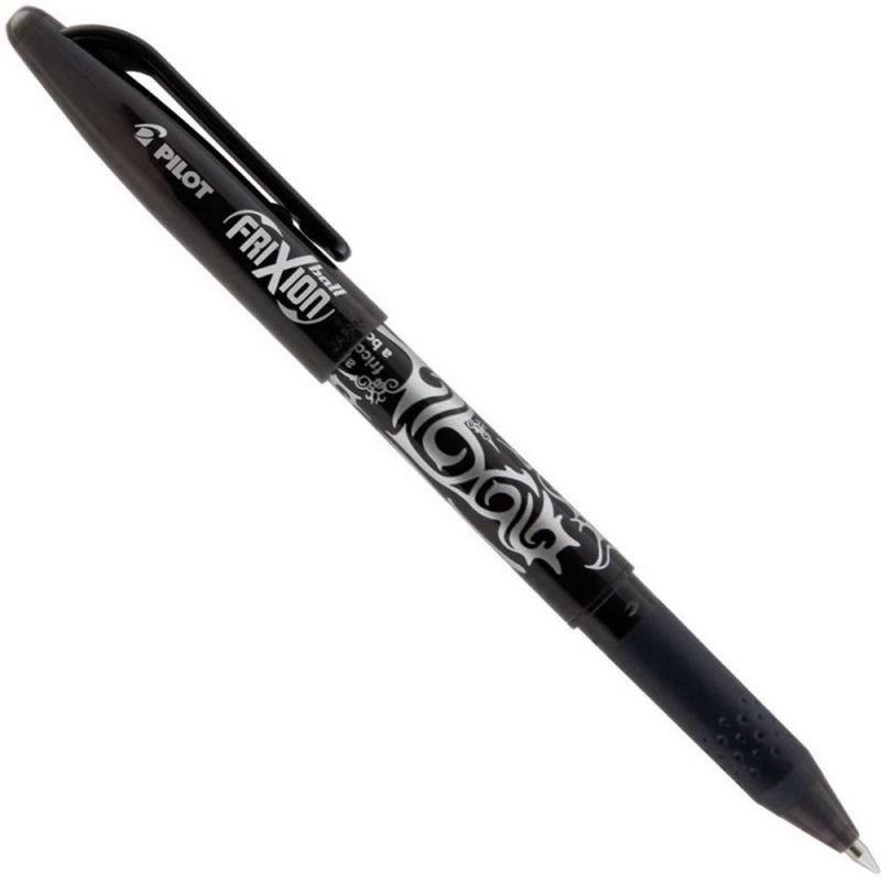 CANETA ESFEROGRAFICA 0.7 FRIXION BALL APAGAVEL PRETO - CAIXA COM 12 UNIDADES