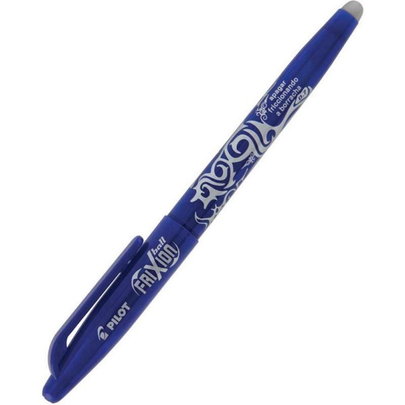 CANETA ESFEROGRAFICA 0.7 FRIXION BALL APAGAVEL AZUL - CAIXA COM 12 UNIDADES