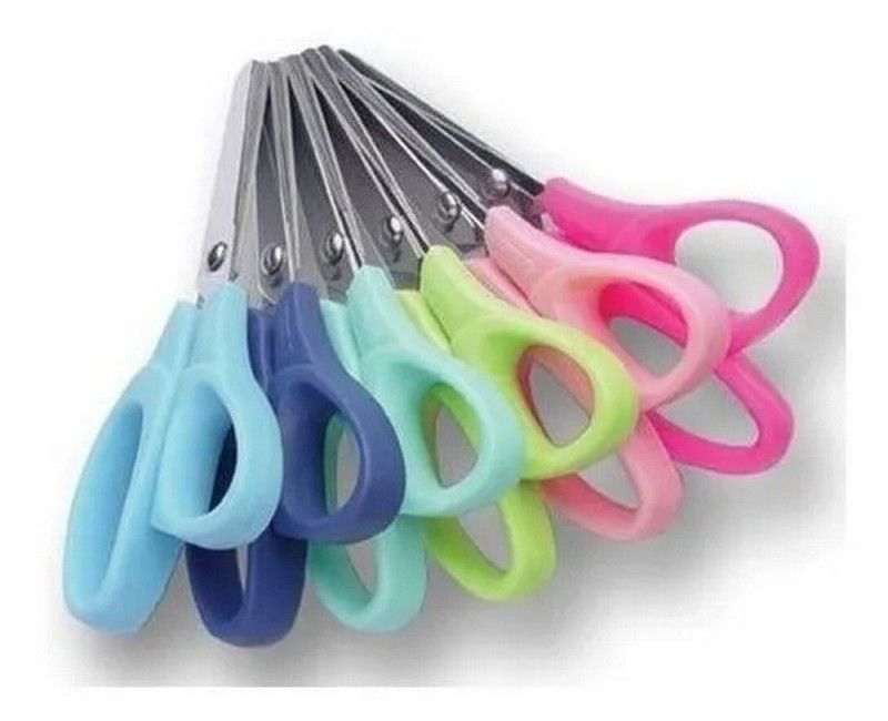 TESOURA ESCOLAR 12CM 167M 4.1/2 MUNDIAL - REF. 167 - CAIXA COM 12 UNIDADES