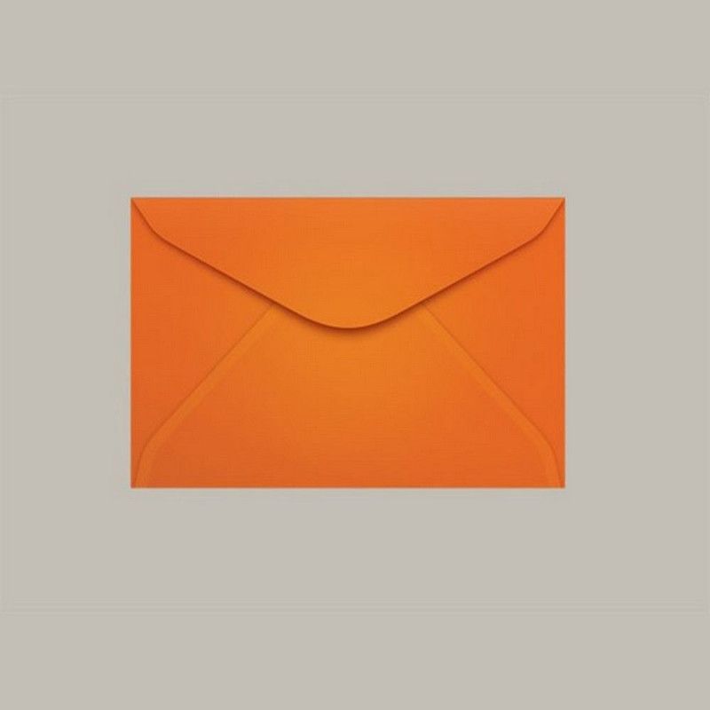ENVELOPE VISITA 72X108MM LARANJA SCRITY - REF. CARTAGENA - CAIXA COM 100 UNIDADES