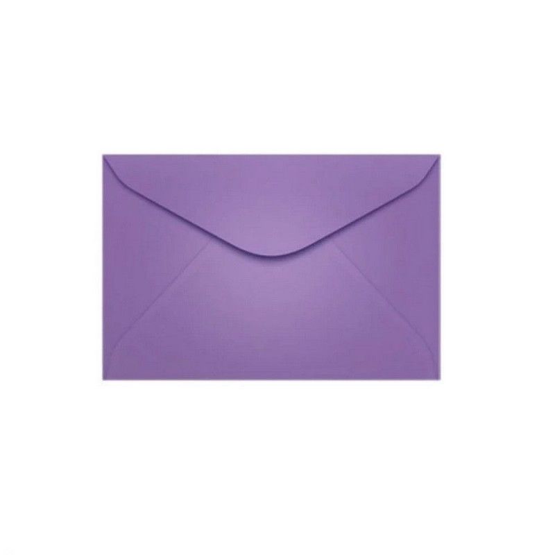 ENVELOPE VISITA 72X108MM LILAS SCRITY - REF. AMSTERDDAN - CAIXA COM 100 UNIDADES