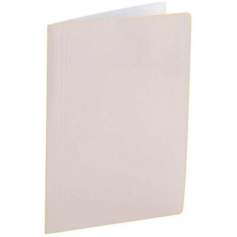 PASTA GRAMPO TRILHO PAPELAO BRANCO POLYCART - REF. 1026-BR - PACOTE COM 20 UNIDADES