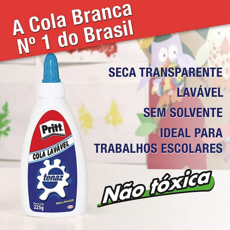 COLA BCA 225G TENAZ - 2493646 CM COM 12 UN