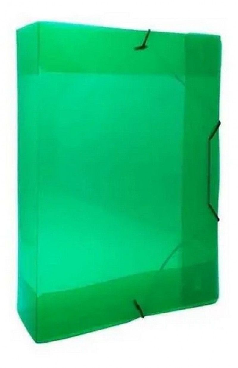 PASTA ABA ELASTICA PLASTICA 55MM SOFT VERDE DAC - REF. 505VD - CAIXA COM 10 UNIDADES
