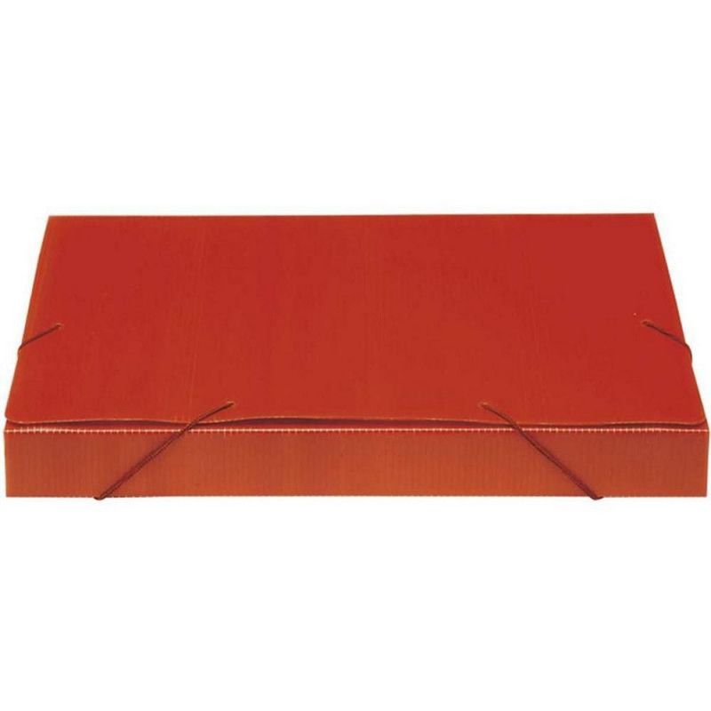 PASTA POLIONDA 35MM VERMELHA POLIBRAS - REF. 20307 - PACOTE COM 10 UNIDADES