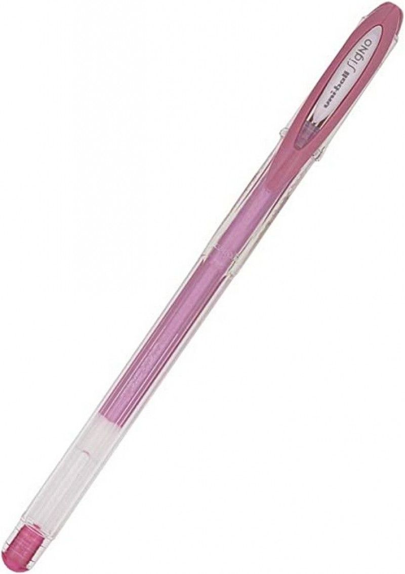 CANETA GEL 0.8 NOBLE METAL PINK - REF. UM-120 - CAIXA COM 12 UNIDADES