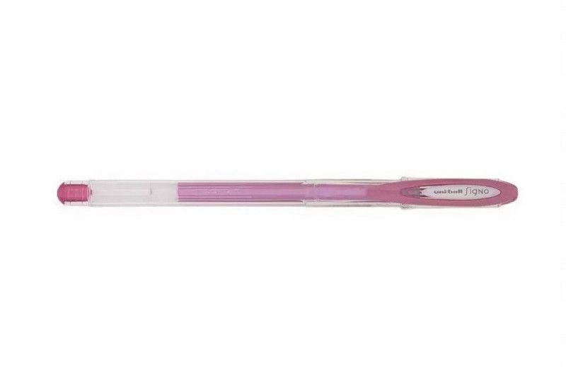 CANETA GEL 0.8 NOBLE METAL PINK - REF. UM-120 - CAIXA COM 12 UNIDADES