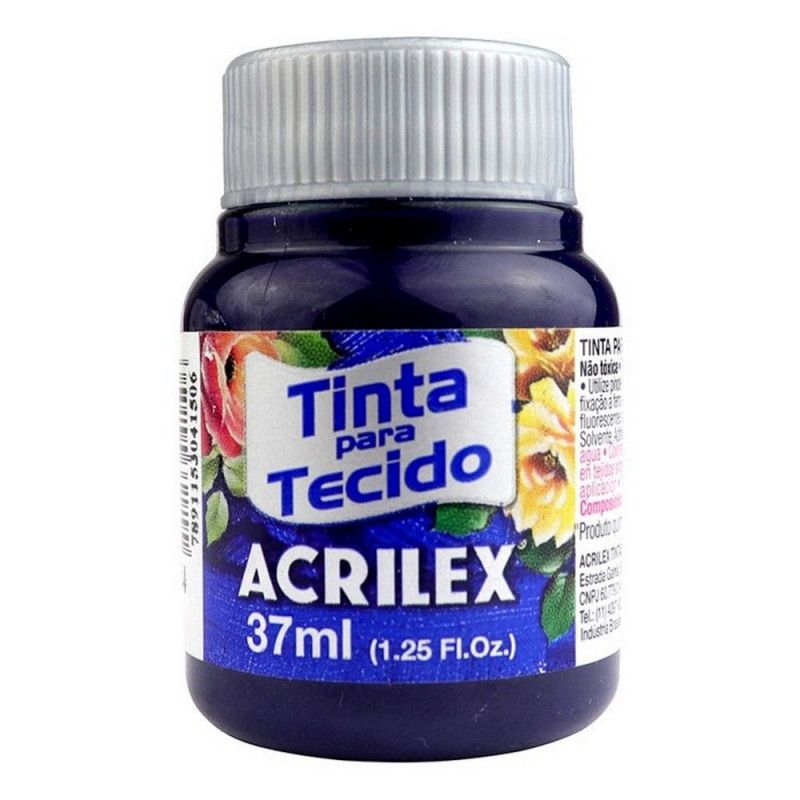 TINTA PARA TECIDO 37ML AZUL MARINHO - REF. 544 - 1 UNIDADE