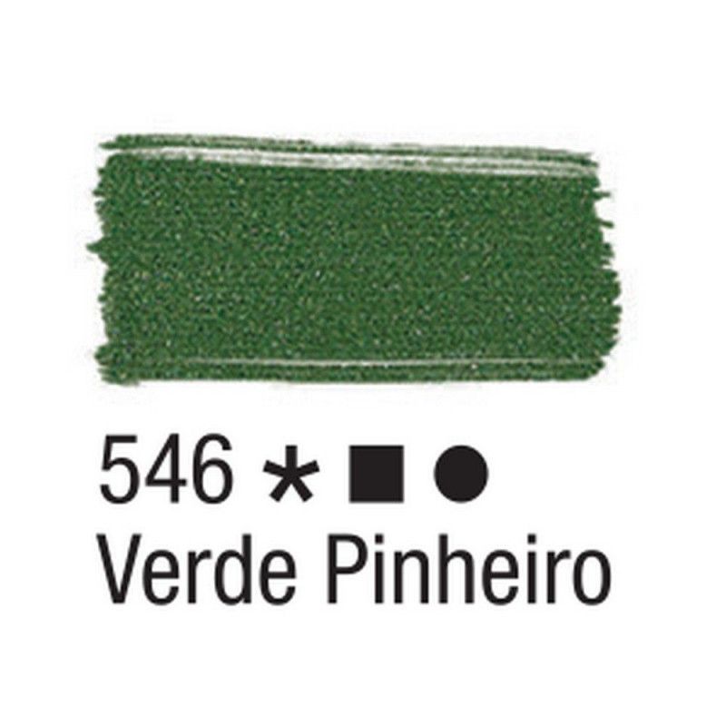 TINTA PARA TECIDO 37ML VERDE PINHEIRO - REF. 546 - 1 UNIDADE