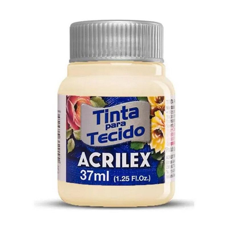 TINTA PARA TECIDO 37ML MARFIM - REF. 529 - 1 UNIDADE