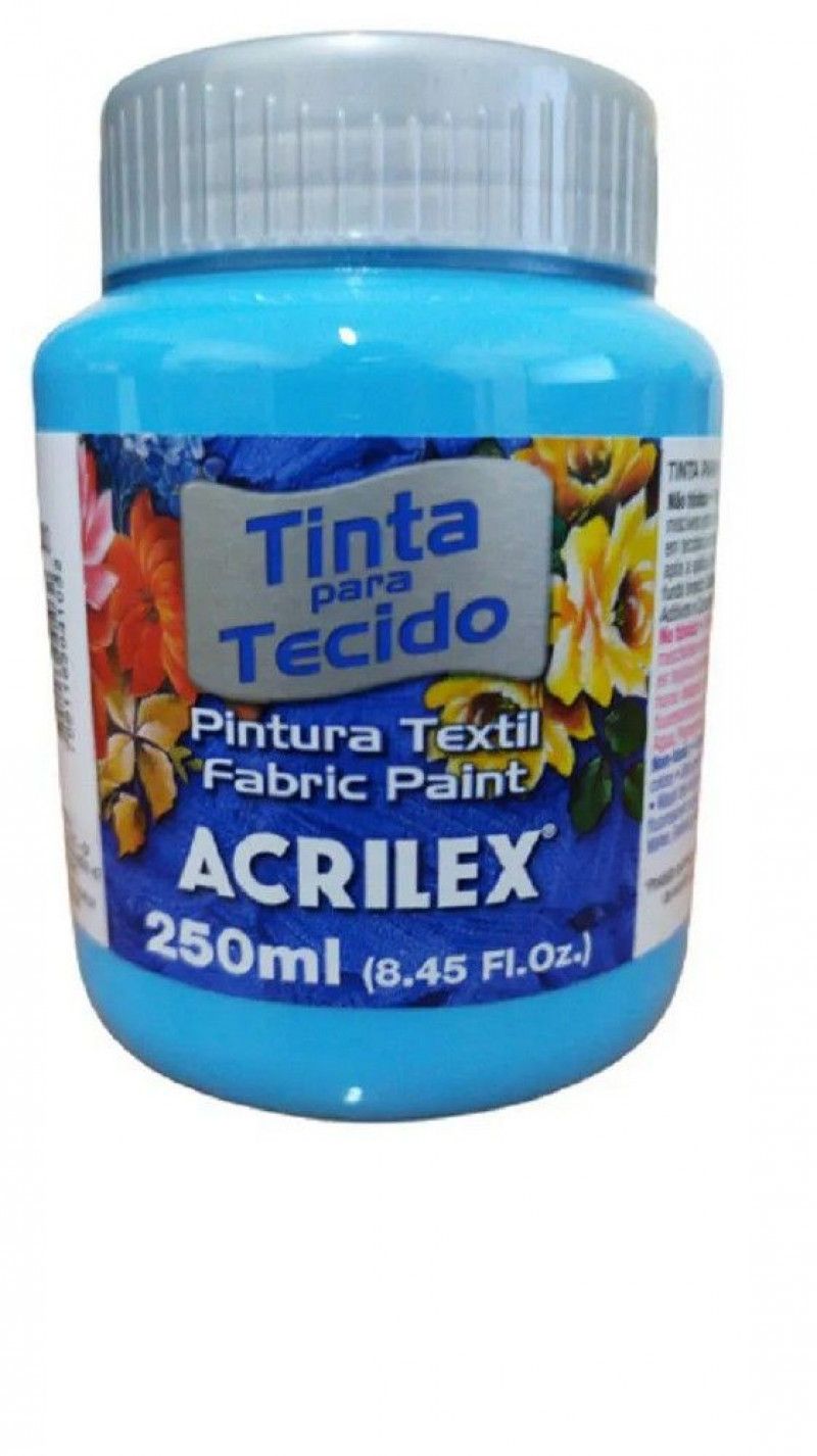 TINTA PARA TECIDO 37ML AZUL CERULEO - REF. 568 - 1 UNIDADE