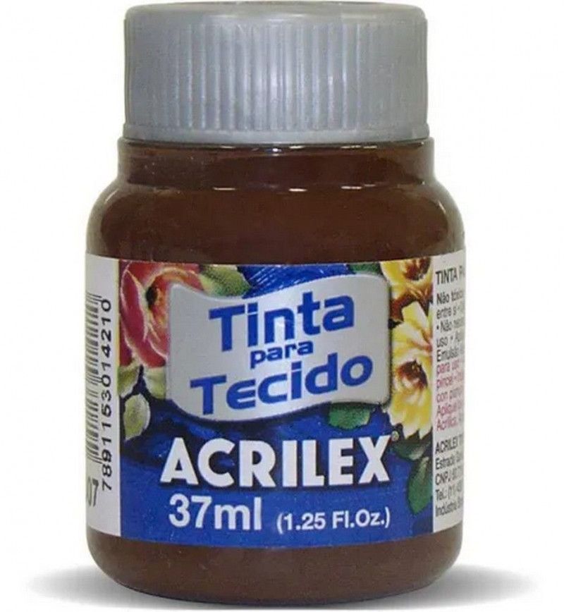 TINTA PARA TECIDO 37ML JACARANDA - REF. 807 - 1 UNIDADE