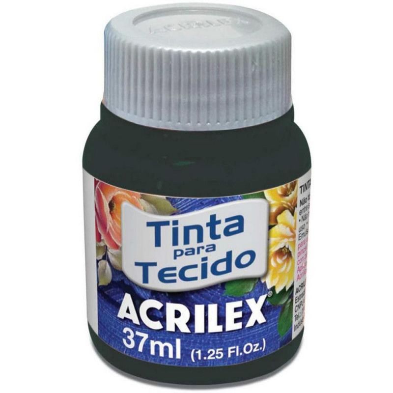 TINTA PARA TECIDO 37ML VERDE PANTANO - REF. 860 - CAIXA COM 12 UNIDADES